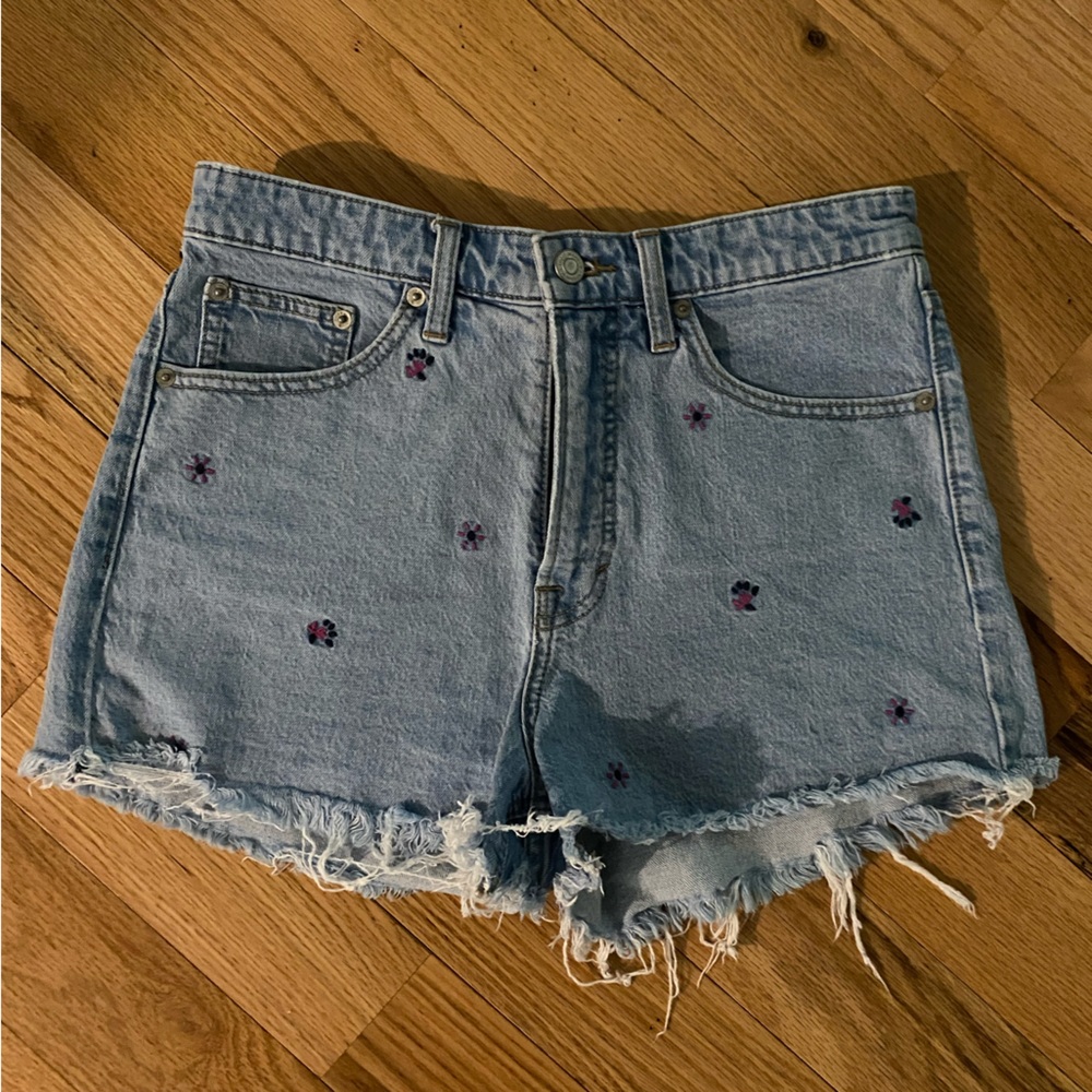 LUCKY BRAND cut off denim shorts